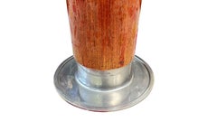Table basse d'appoint Guéridon en palissandre, chrome et verre, art déco français, circa 1930