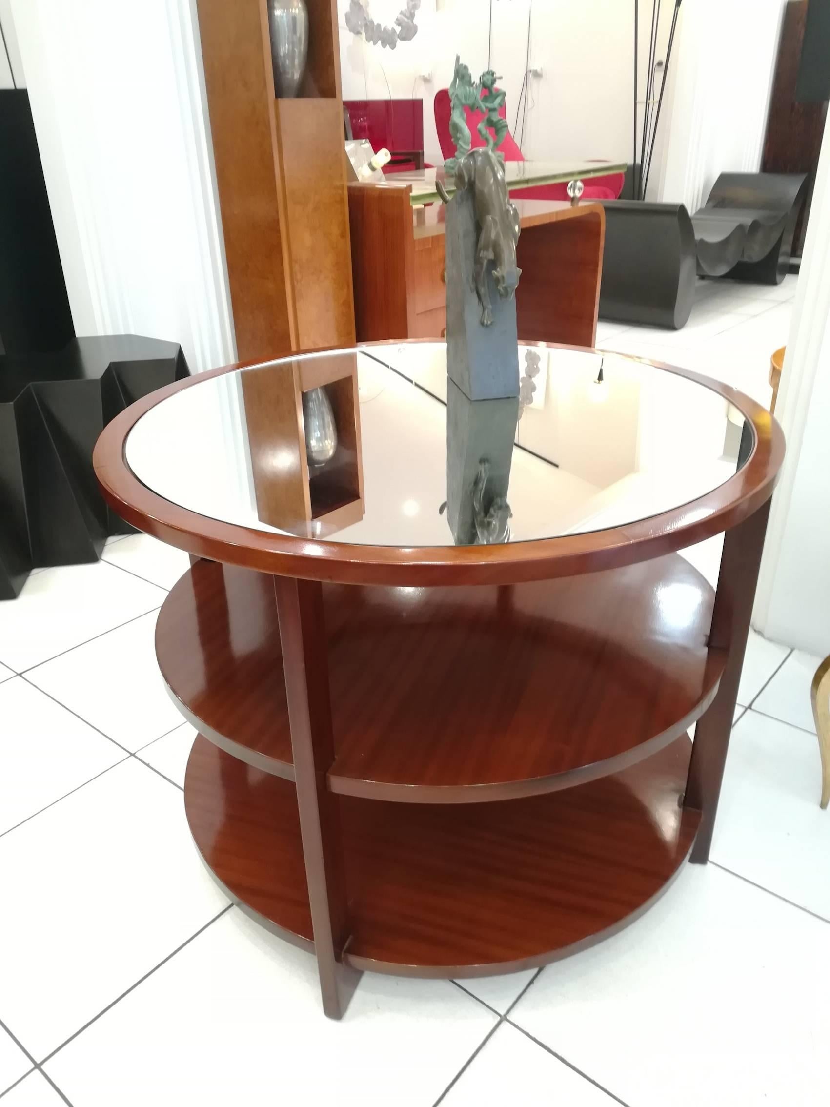 French Art Deco Cocktail Table, circa 1930 For Sale 1