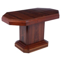 French Art Deco Rosewood Coffee Table, c 1920