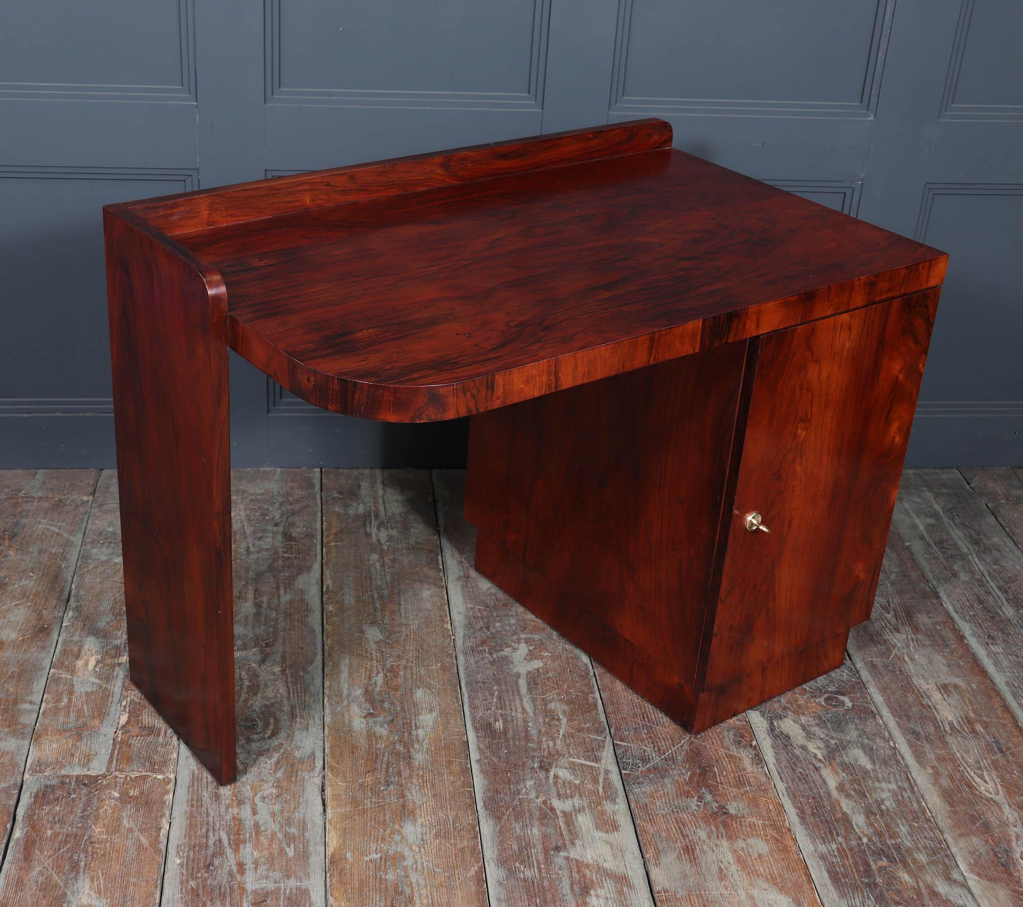 Bureau Art Déco en bois de rose 3