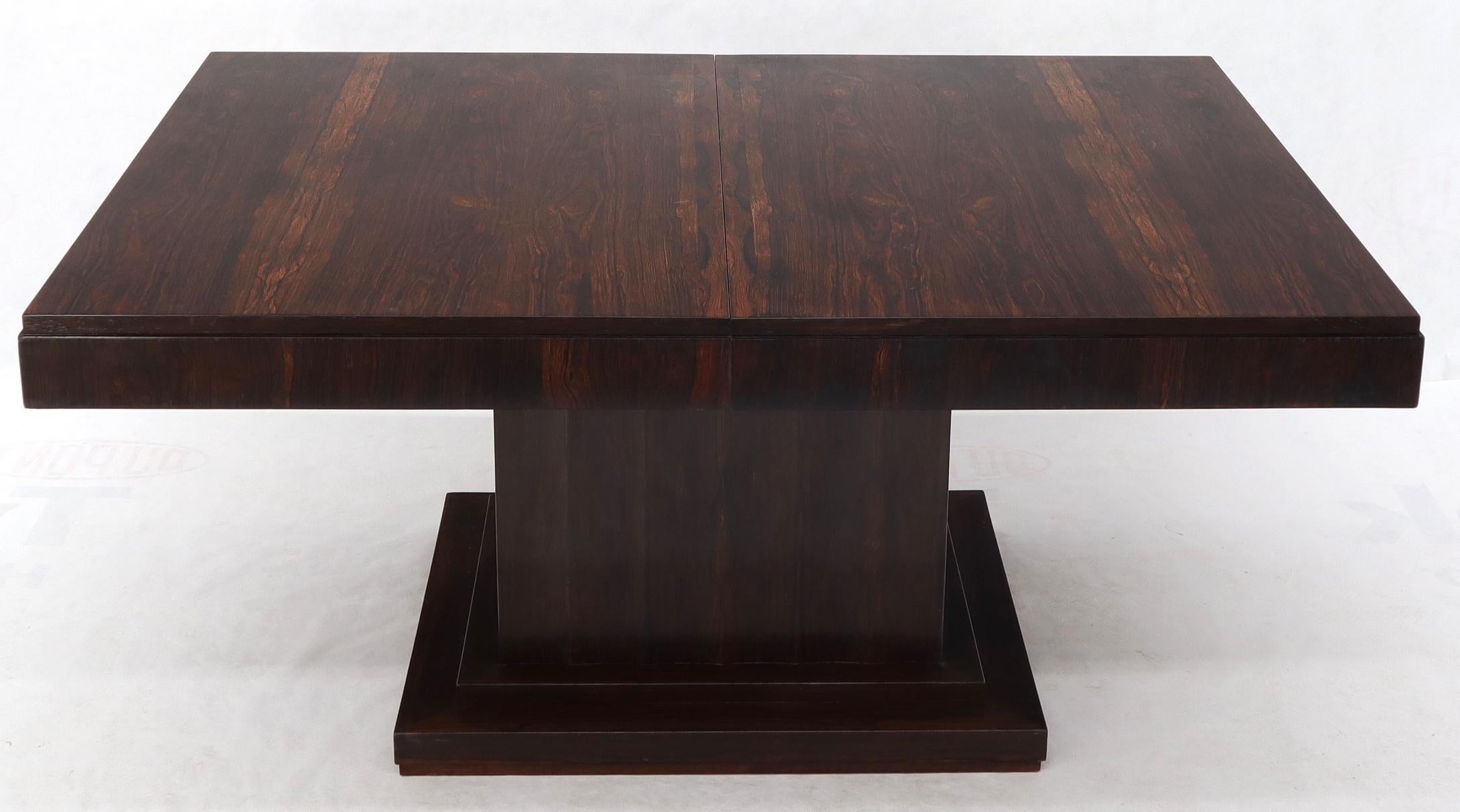 Lacquered French Art Deco Rosewood Dining Table