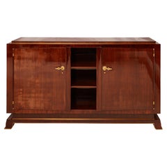 French Art Deco Rosewood Sideboard by Jules Leleu