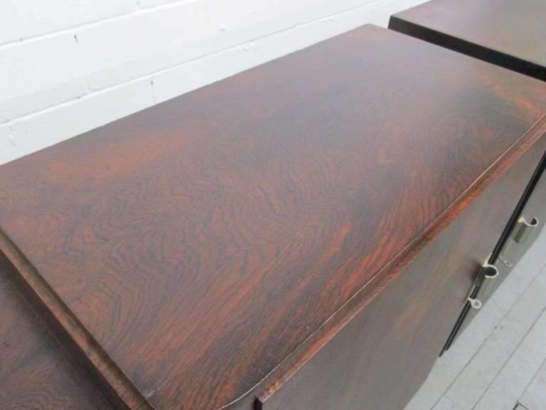 Mid-20th Century French Art Deco Rosewood Sideboard For Sale