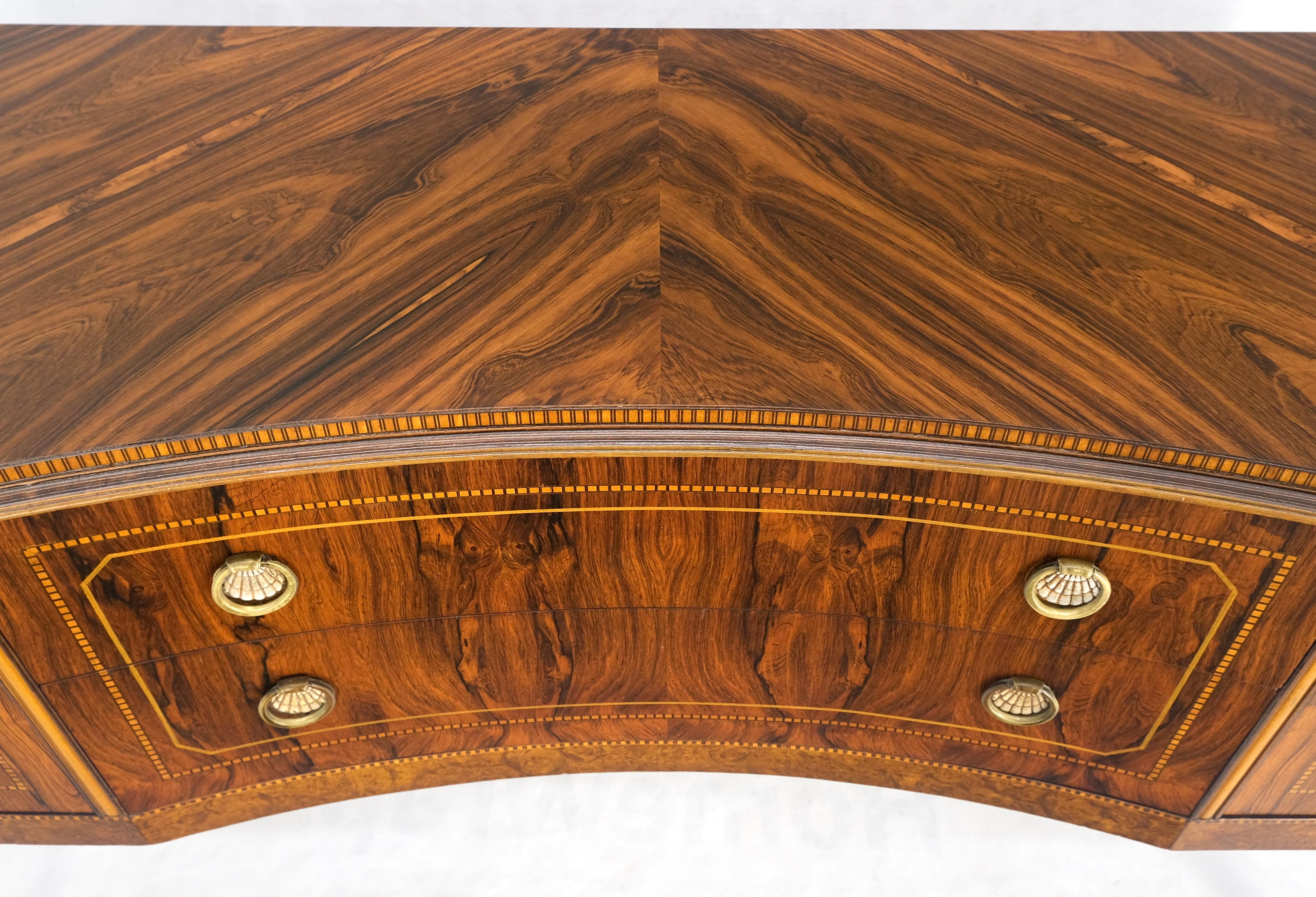 Credenza in legno di palissandro Art Deco francese, credenza server buffet, credenza MINT in vendita 6