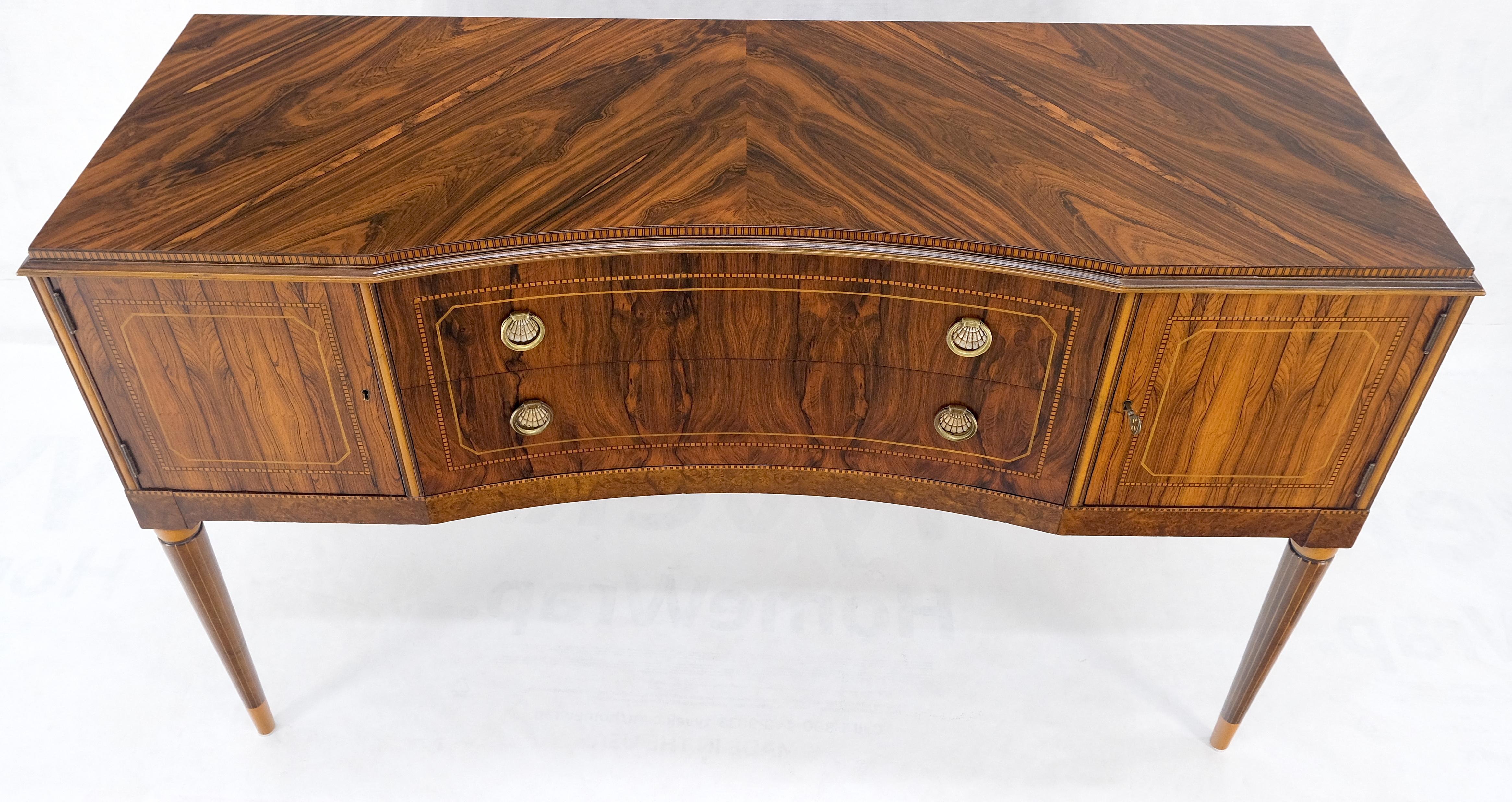 Credenza in legno di palissandro Art Deco francese, credenza server buffet, credenza MINT In condizioni buone in vendita a Rockaway, NJ