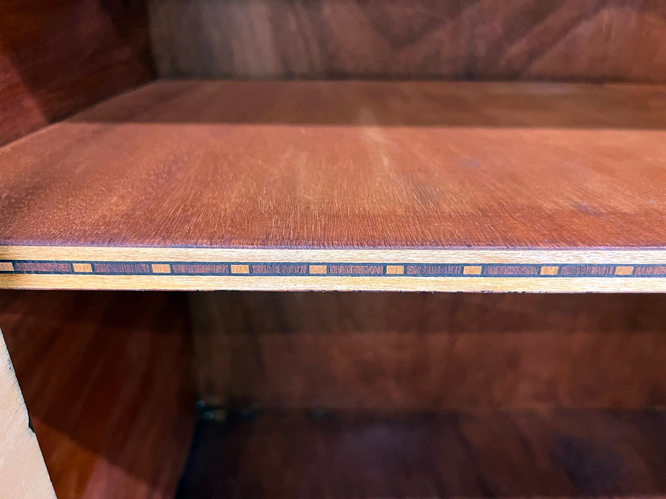 Palissandro Credenza francese Art Déco in palissandro con bar, anni '40 in vendita
