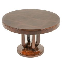 French Art Deco Rosewood Table