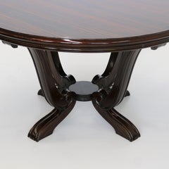 Mesa Cocktail Café Redonda Art Decó Francesa