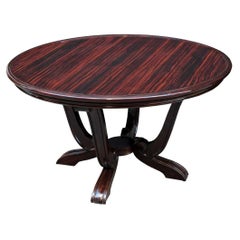 Runder Art déco-Cocktailtisch