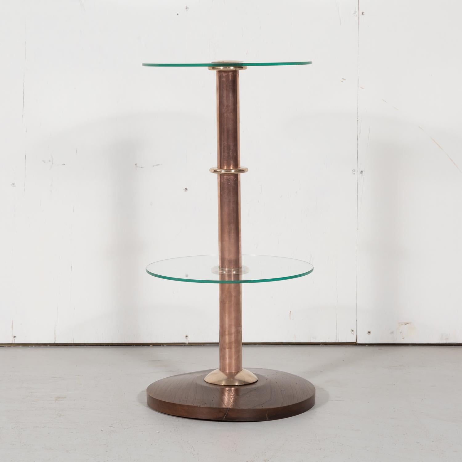 copper drinks table