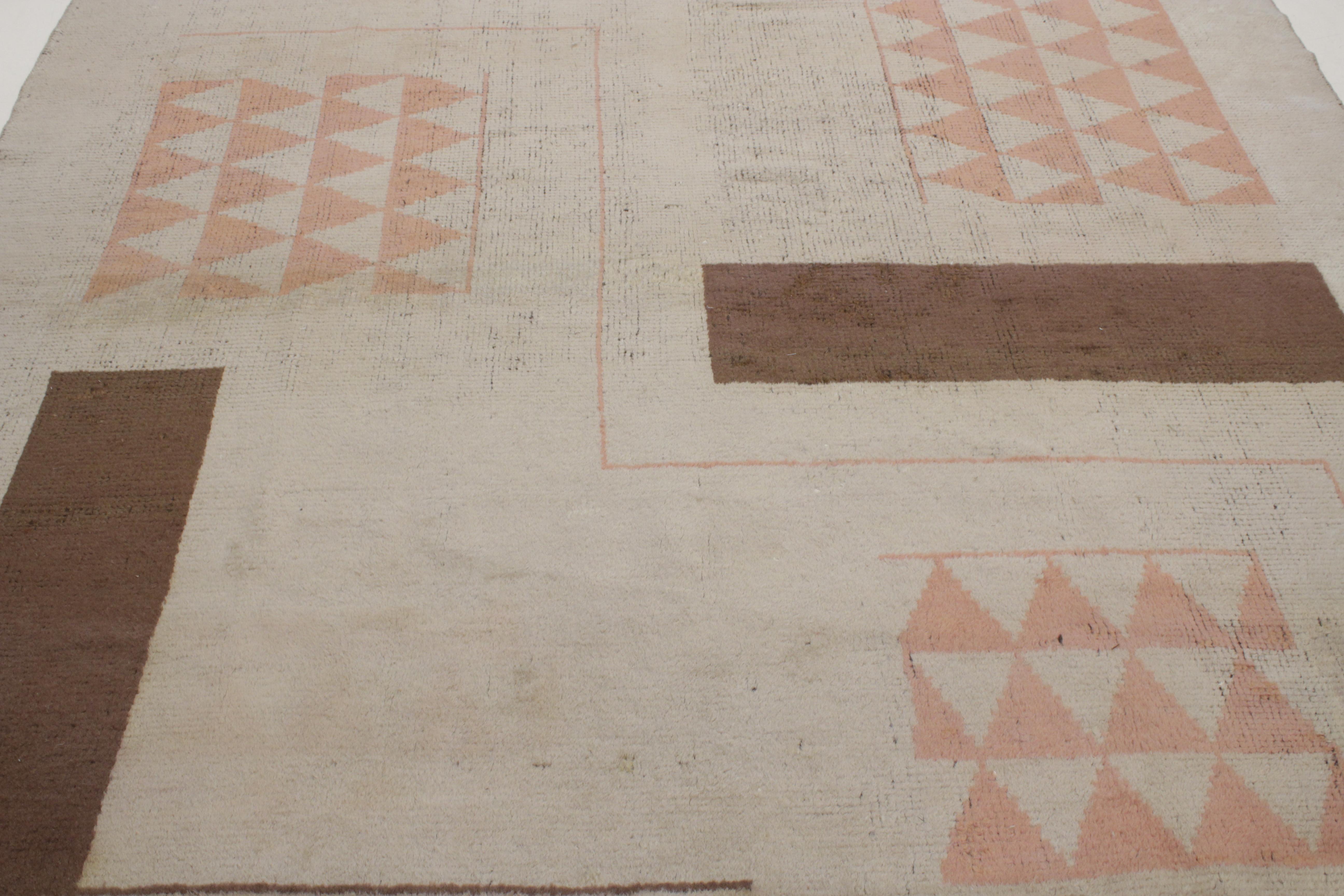 French Art Deco Rug Attributed to Ivan da Silva Bruhns 2