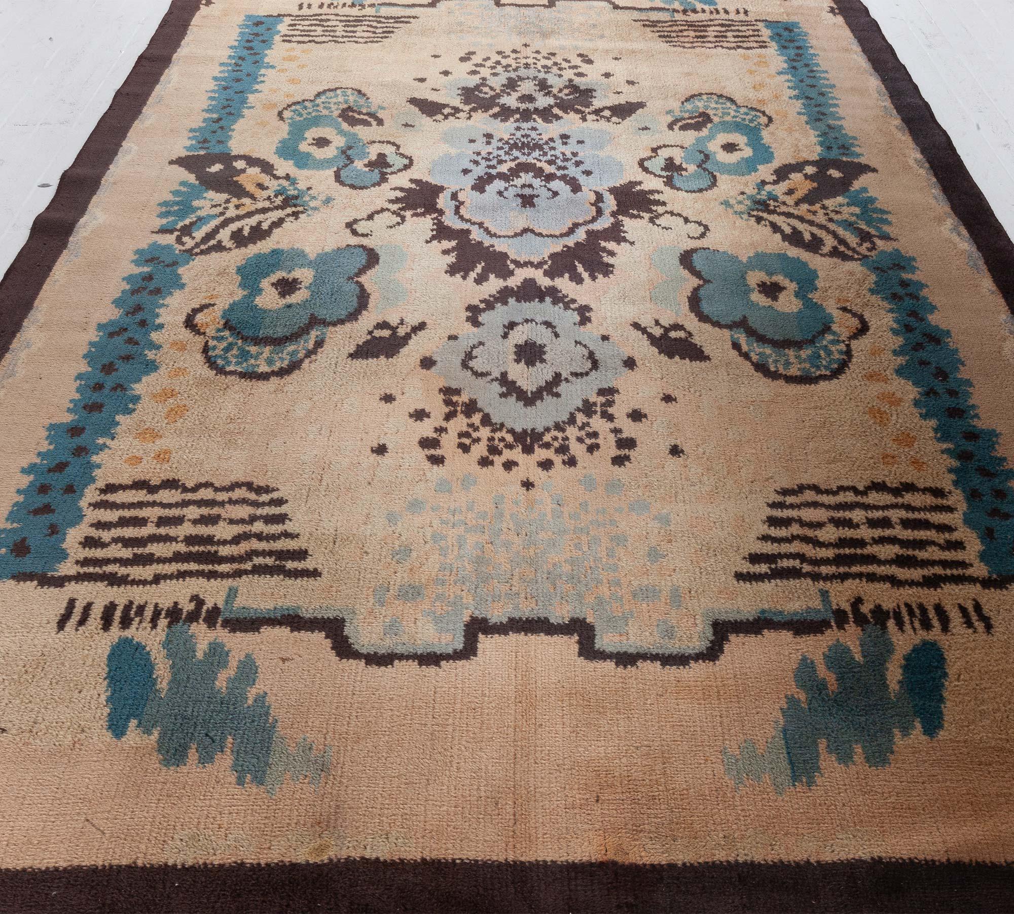  French Art Deco Rug In Good Condition For Sale In New York, NY