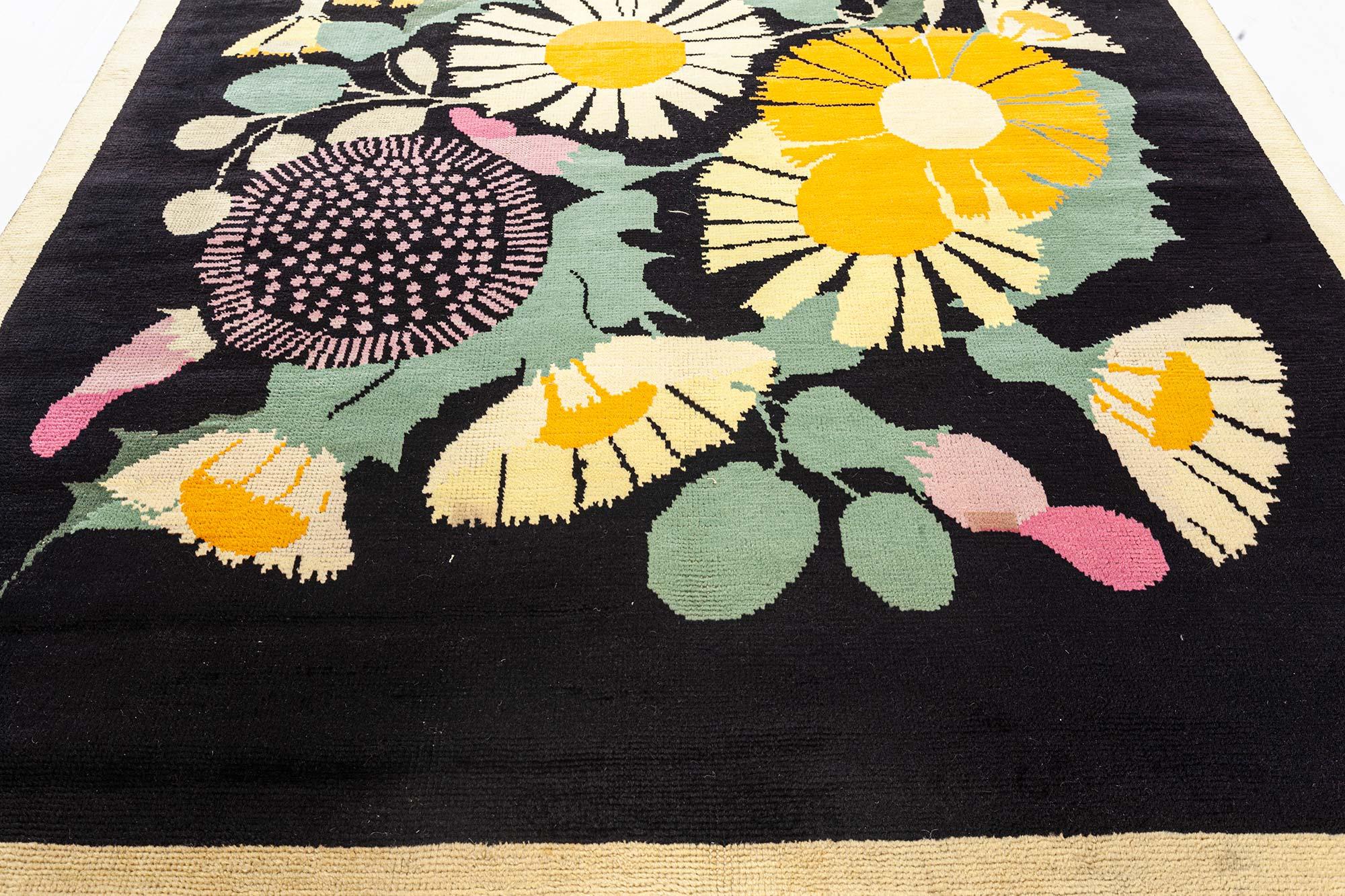 Rare Art Deco Savonnerie Rug by Paul Poiret at Doris Leslie Blau In Good Condition In New York, NY