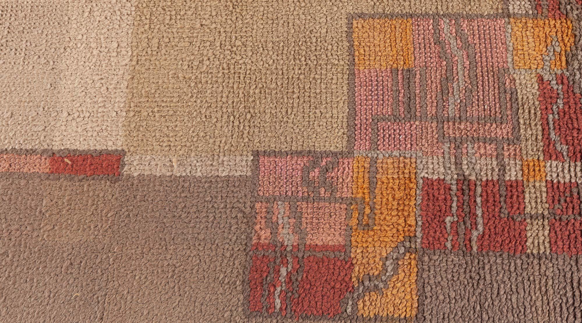 Französischer Art-Déco-Teppich (20. Jahrhundert) im Angebot