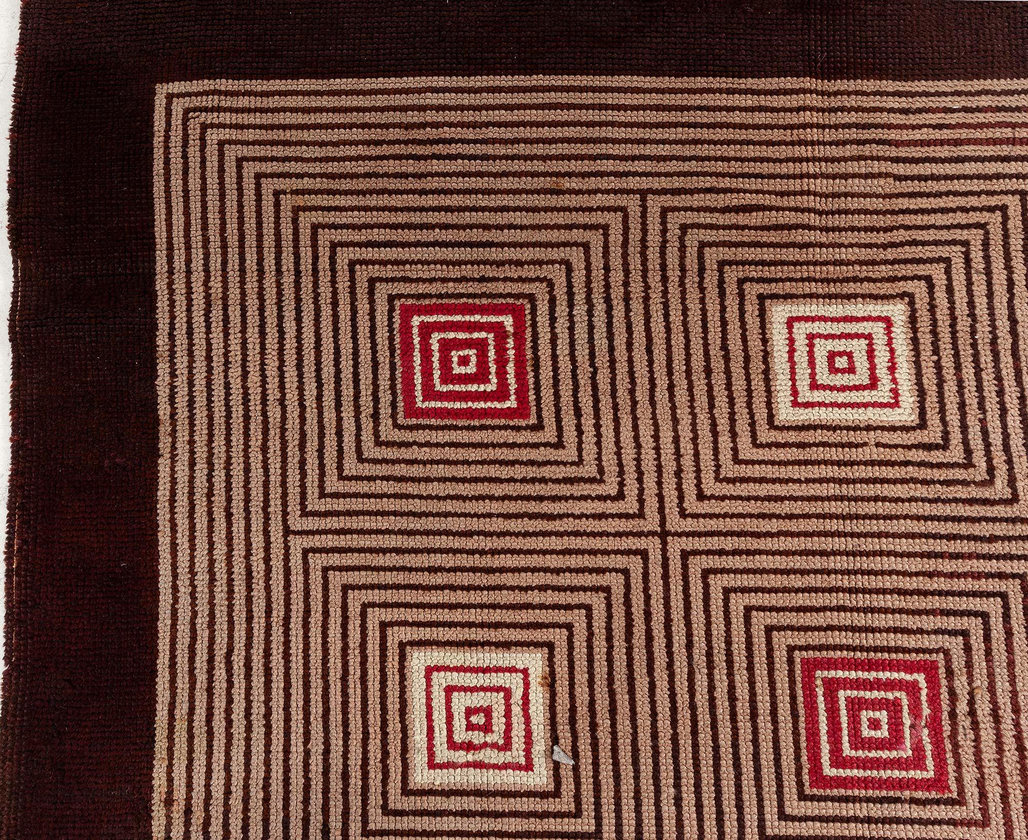 French Art Deco Rug For Sale 1