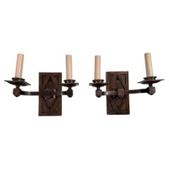 French Art Deco Sconces