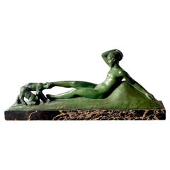 Französische Art Déco-Skulptur von Georges Gori
