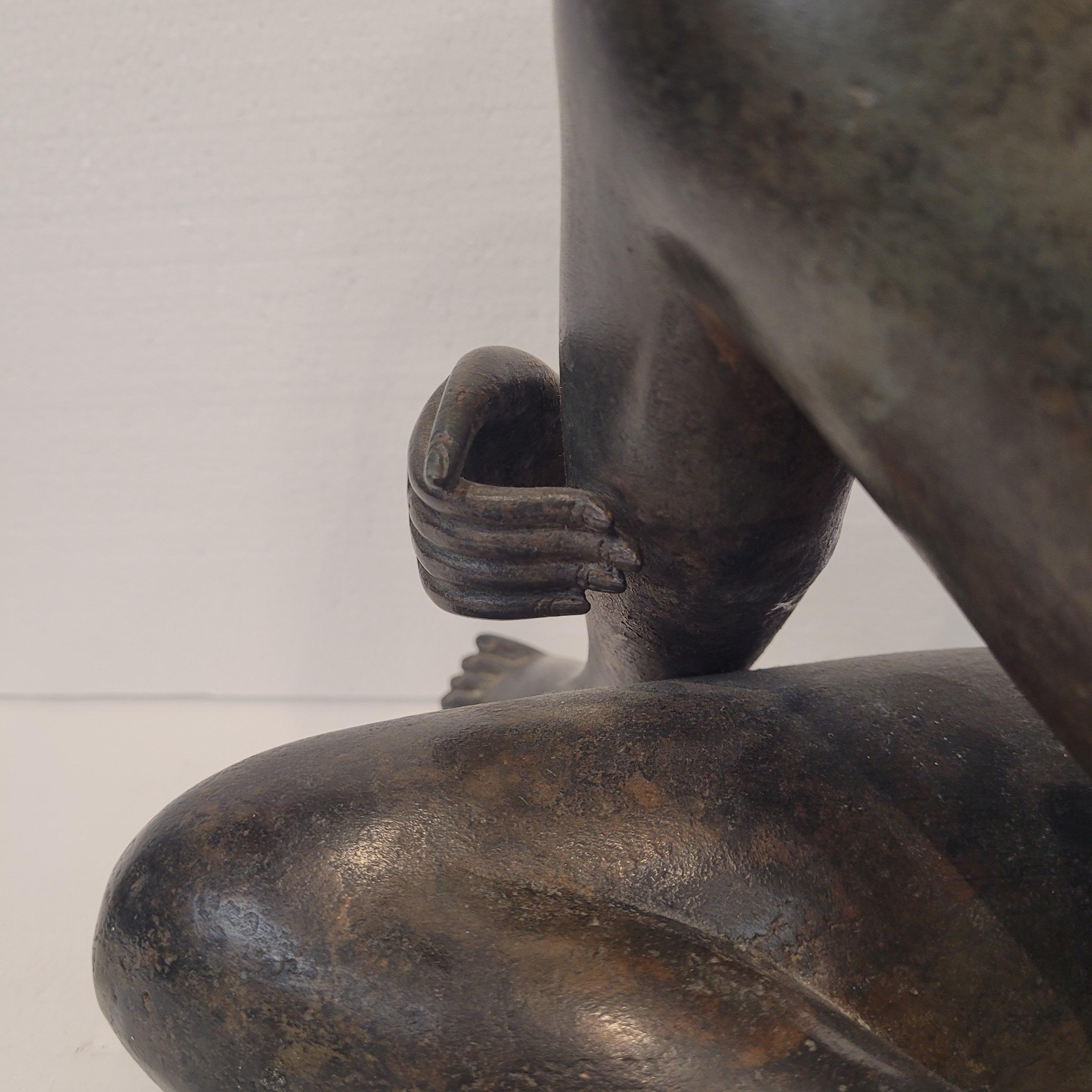 French Art Deco sculpture “Female Nude”, bronze, Pierre Chenet workshop 9
