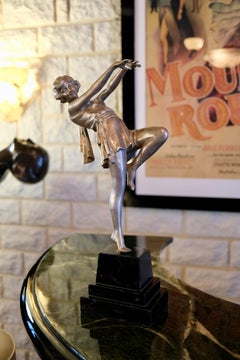 French Art Deco Sculpture of a Dancer by Joan Prince