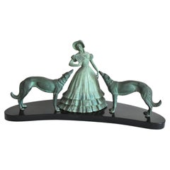 French Art Deco Sculpture signed by Roux