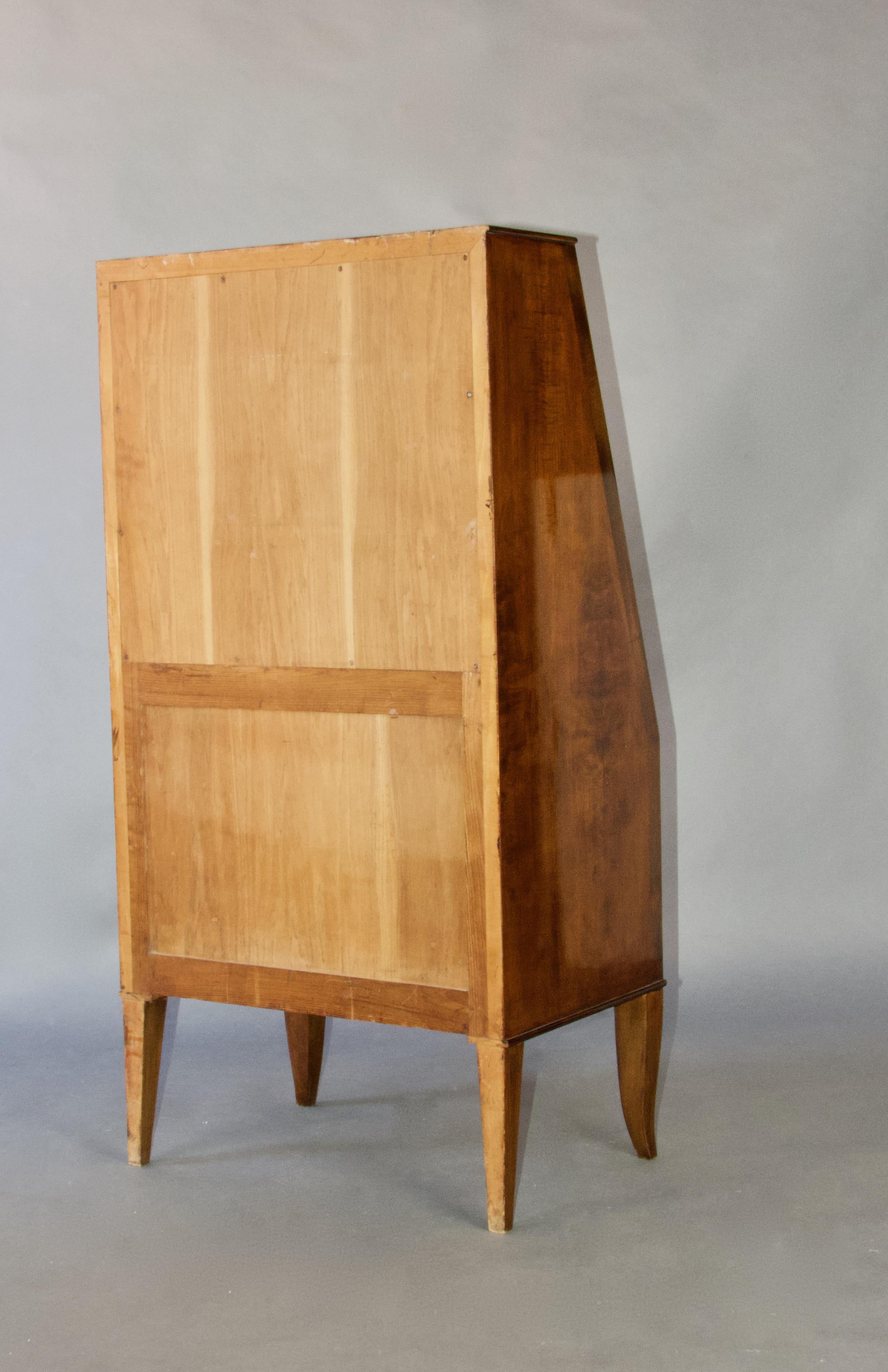 French Art Deco Secretary Cabinet by André Arbus For Sale 8