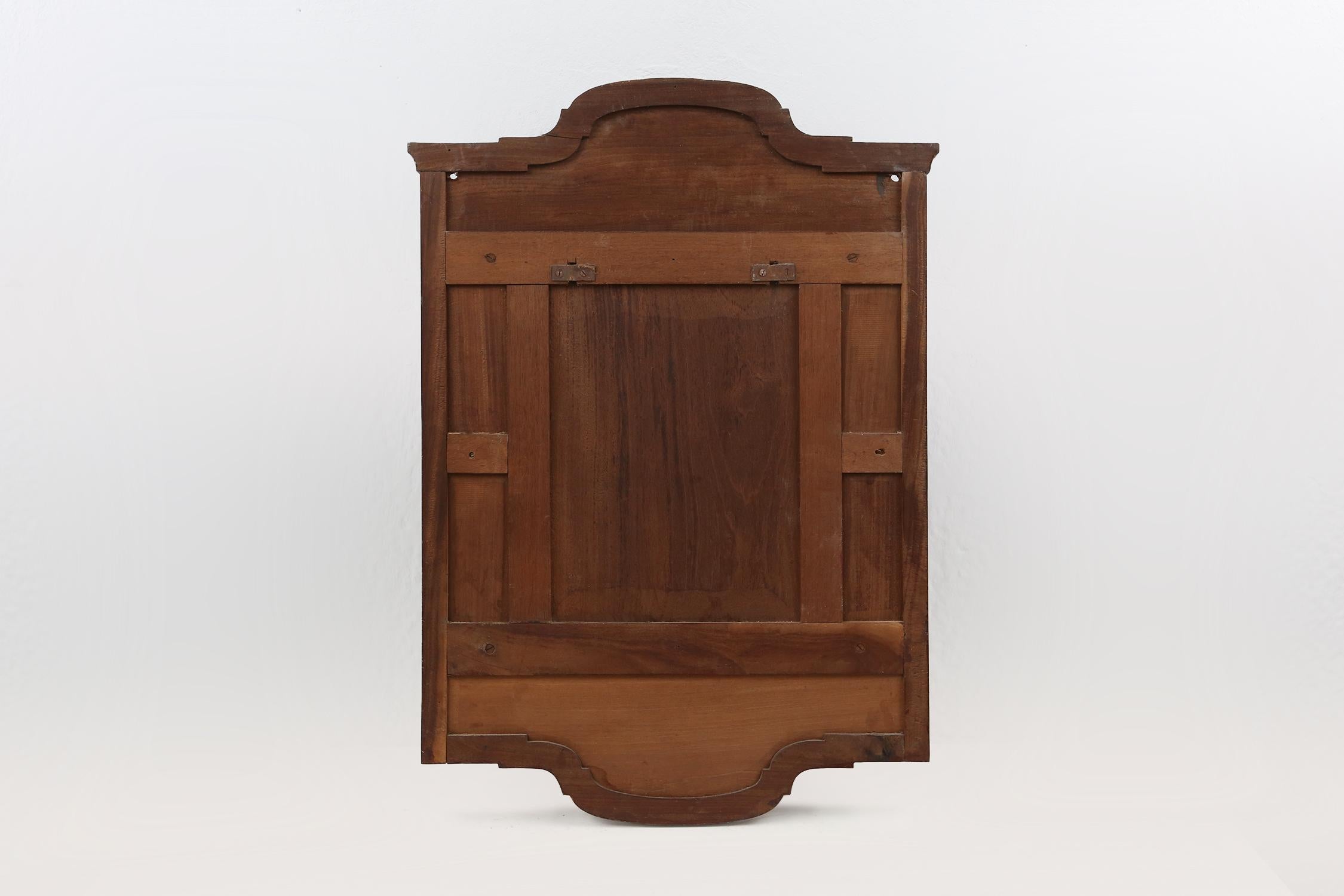 French Art Deco shaving cabinet with mirror, ca. 1920 For Sale 7