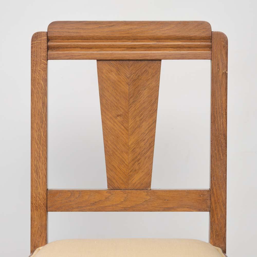 Sedia laterale francese Art Deco in vendita 4