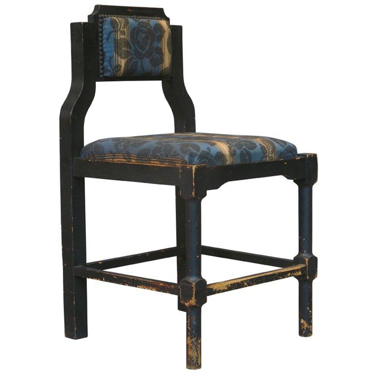French Art Deco Side Chair For Sale