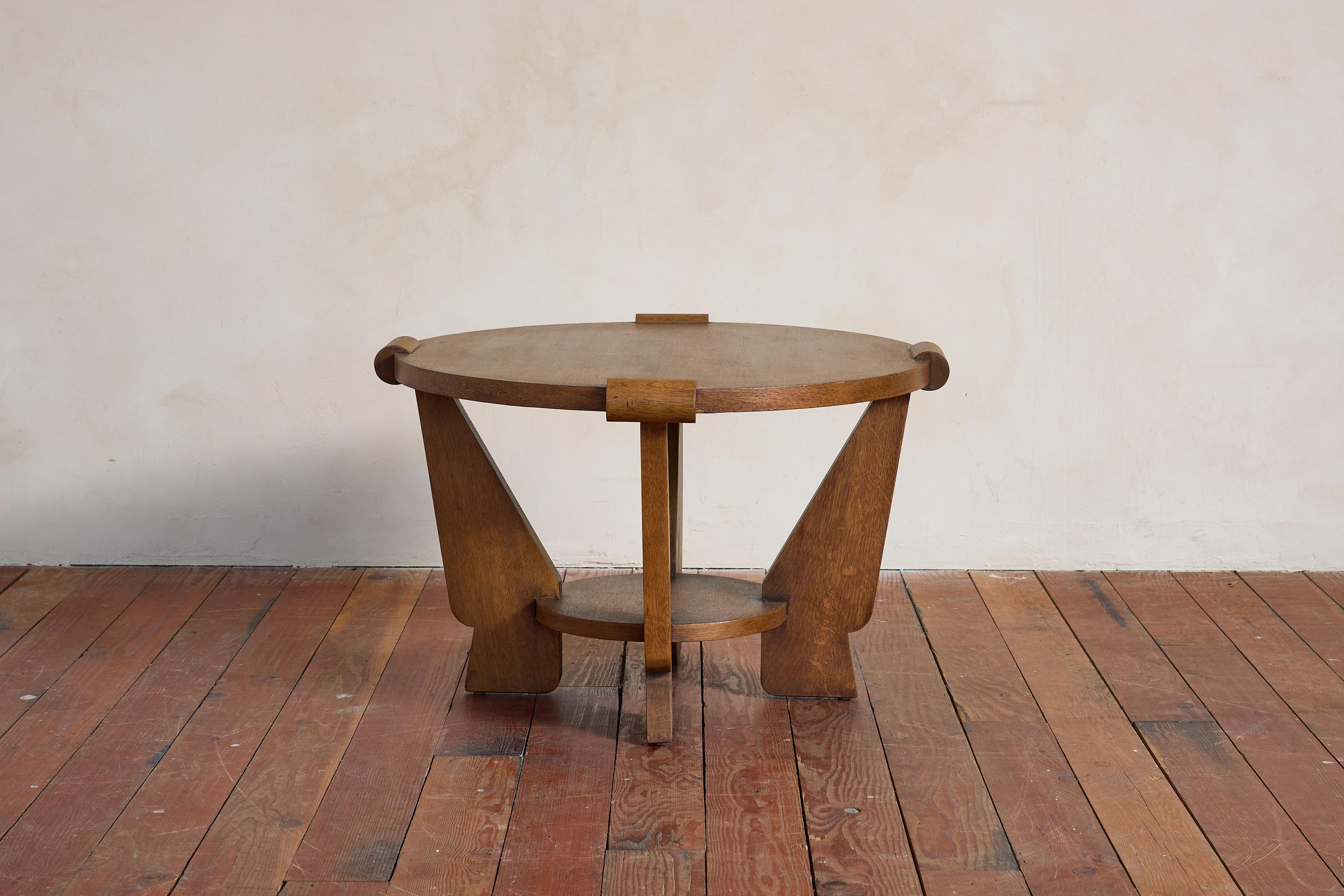 French Art Déco Side Table In Good Condition For Sale In Beverly Hills, CA