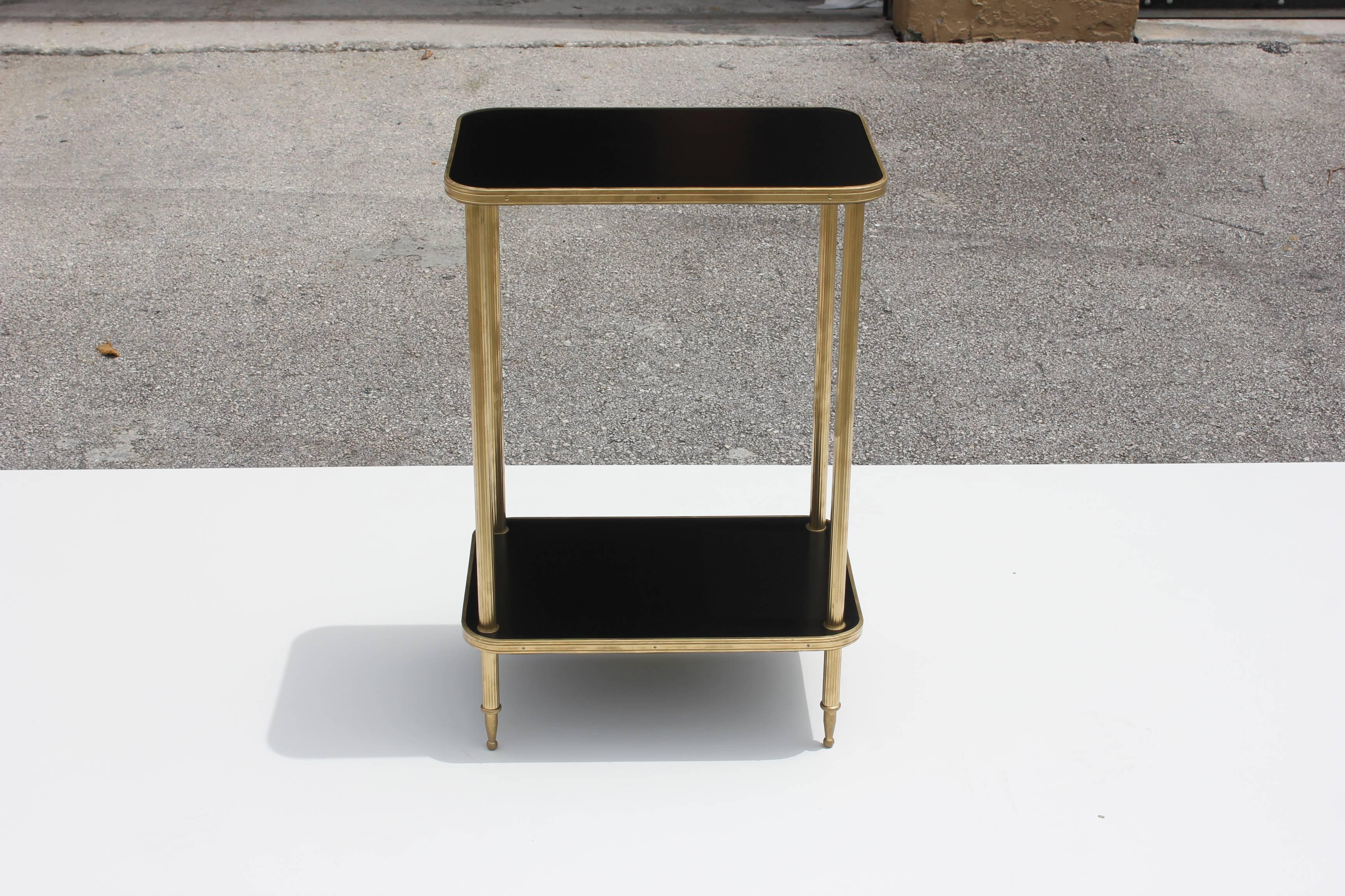 French Art Deco Side Table or End Table by Maison Jansen, circa 1940s 5