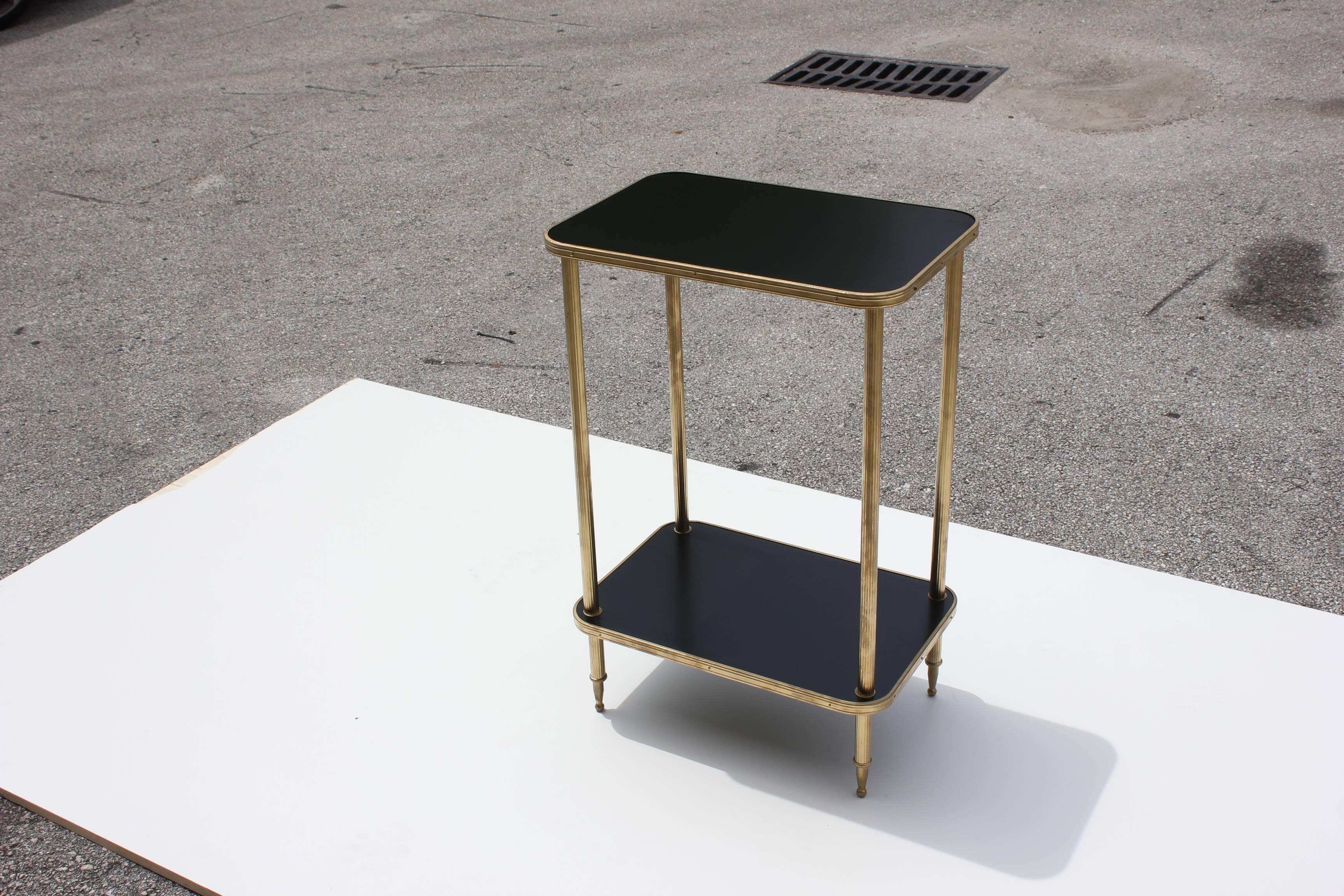 French Art Deco Side Table or End Table by Maison Jansen, circa 1940s 8