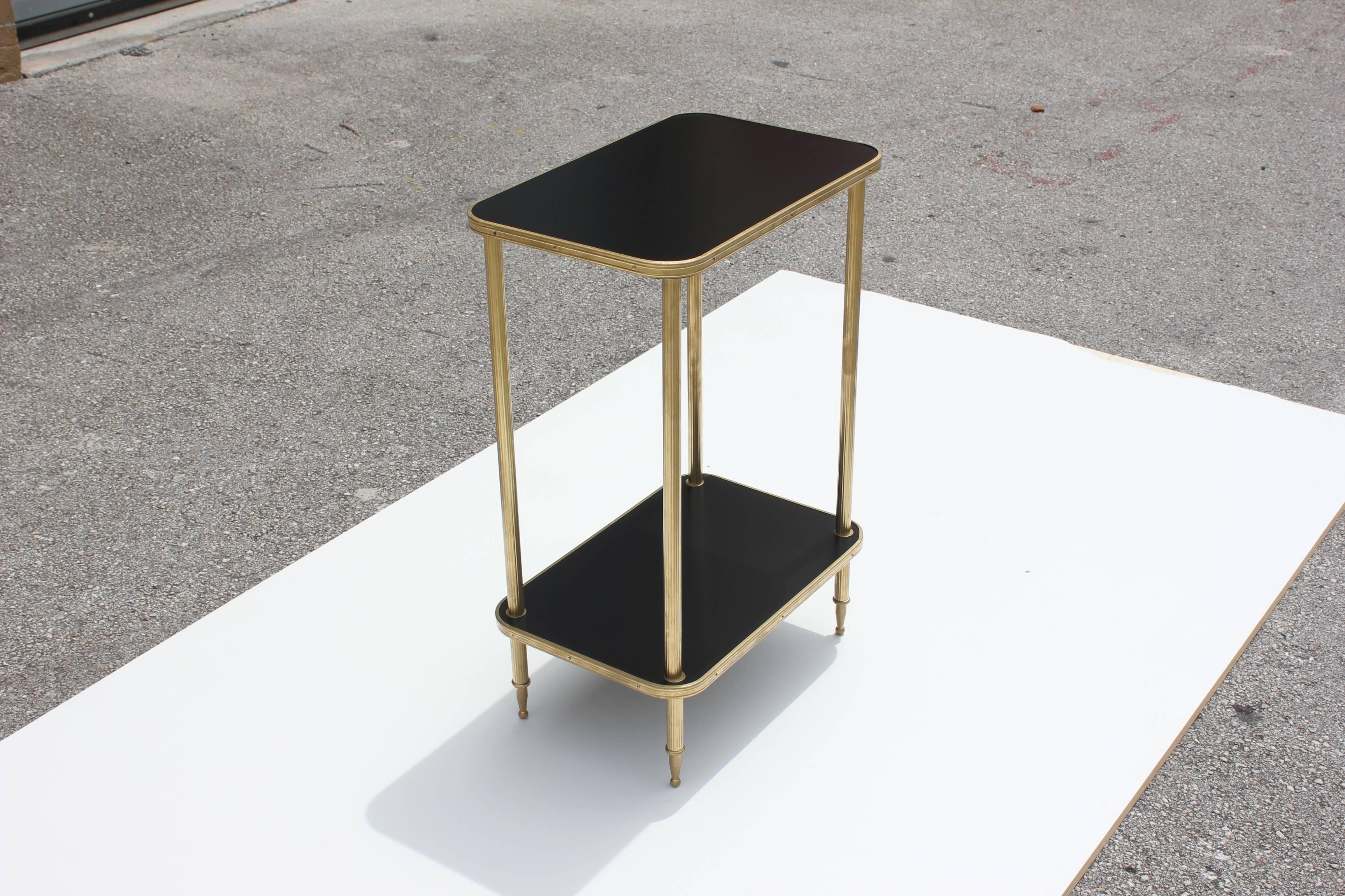 French Art Deco Side Table or End Table by Maison Jansen, circa 1940s 9