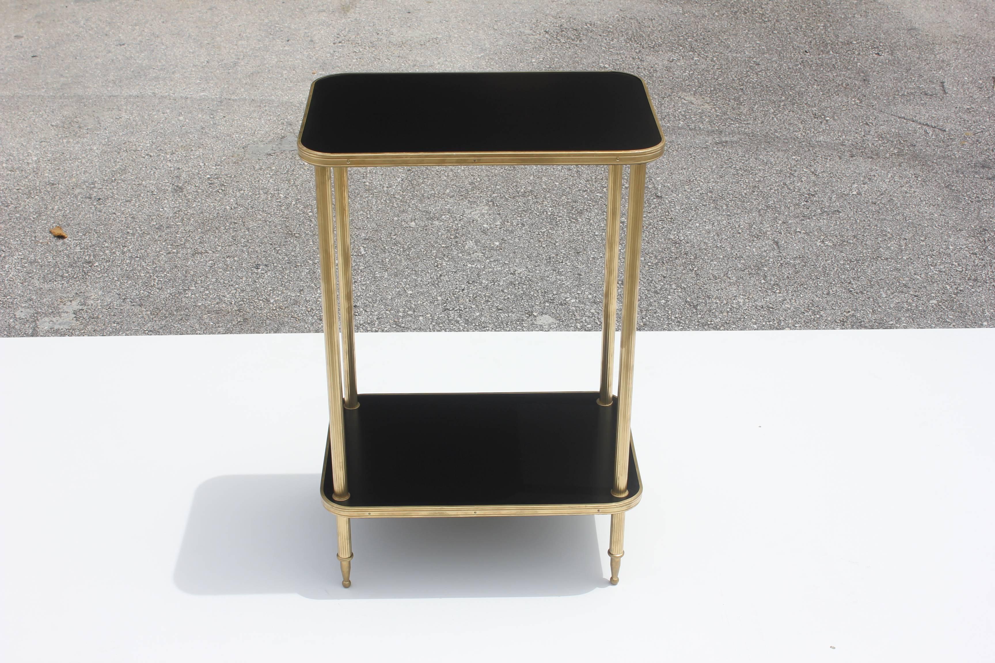 French Art Deco Side Table or End Table by Maison Jansen, circa 1940s 12