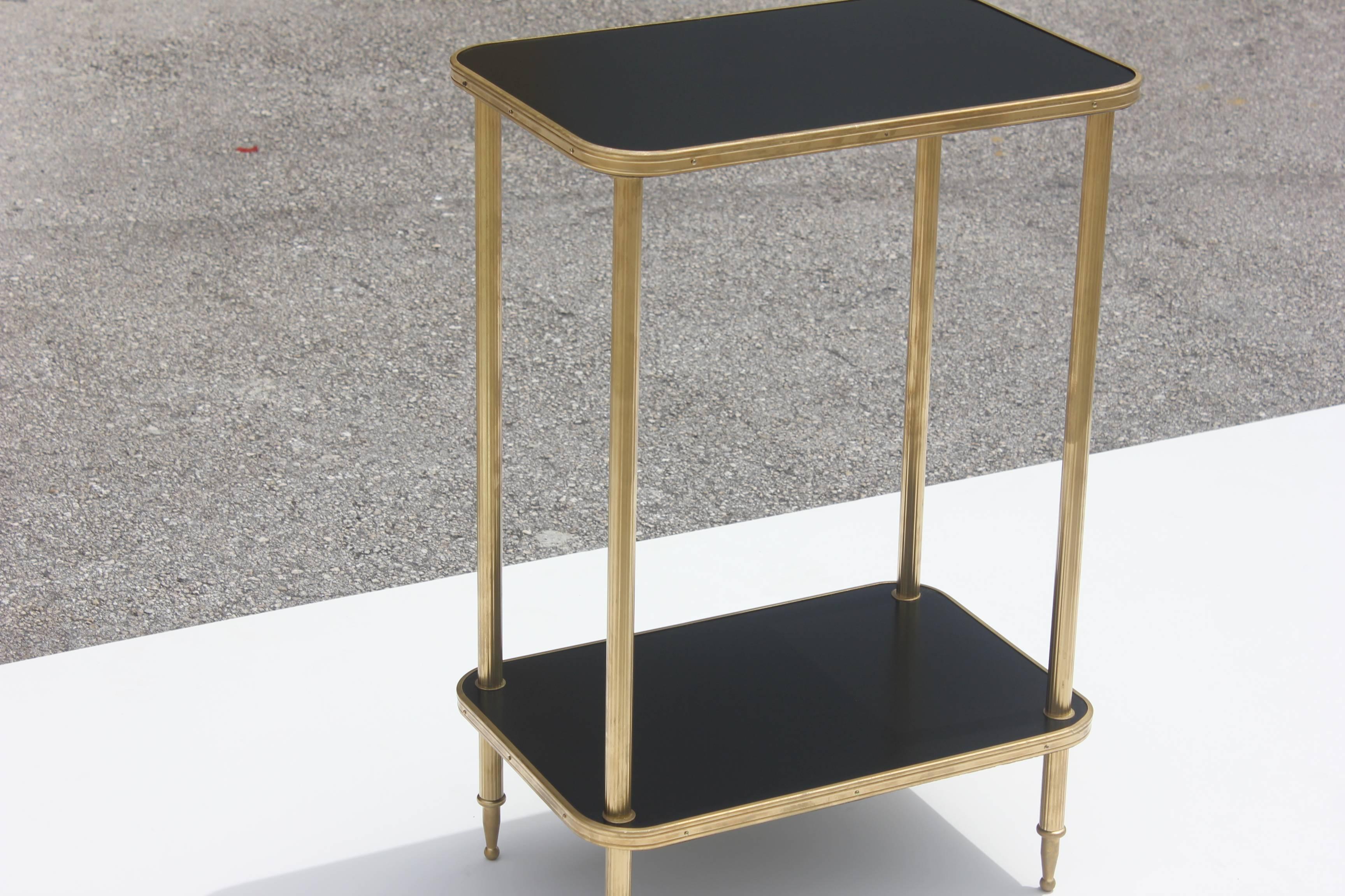 French Art Deco Side Table or End Table by Maison Jansen, circa 1940s 2