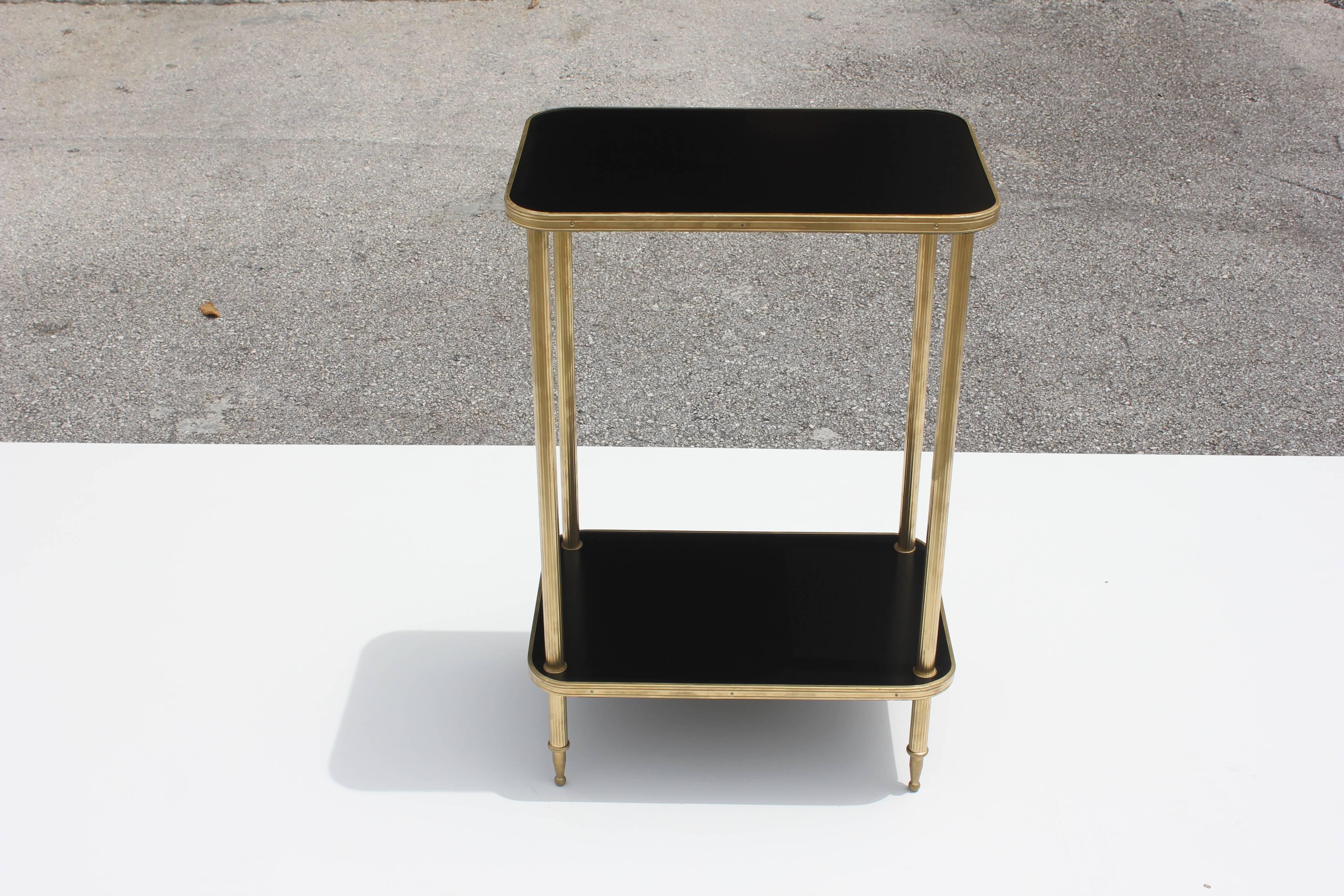 French Art Deco Side Table or End Table by Maison Jansen, circa 1940s 3