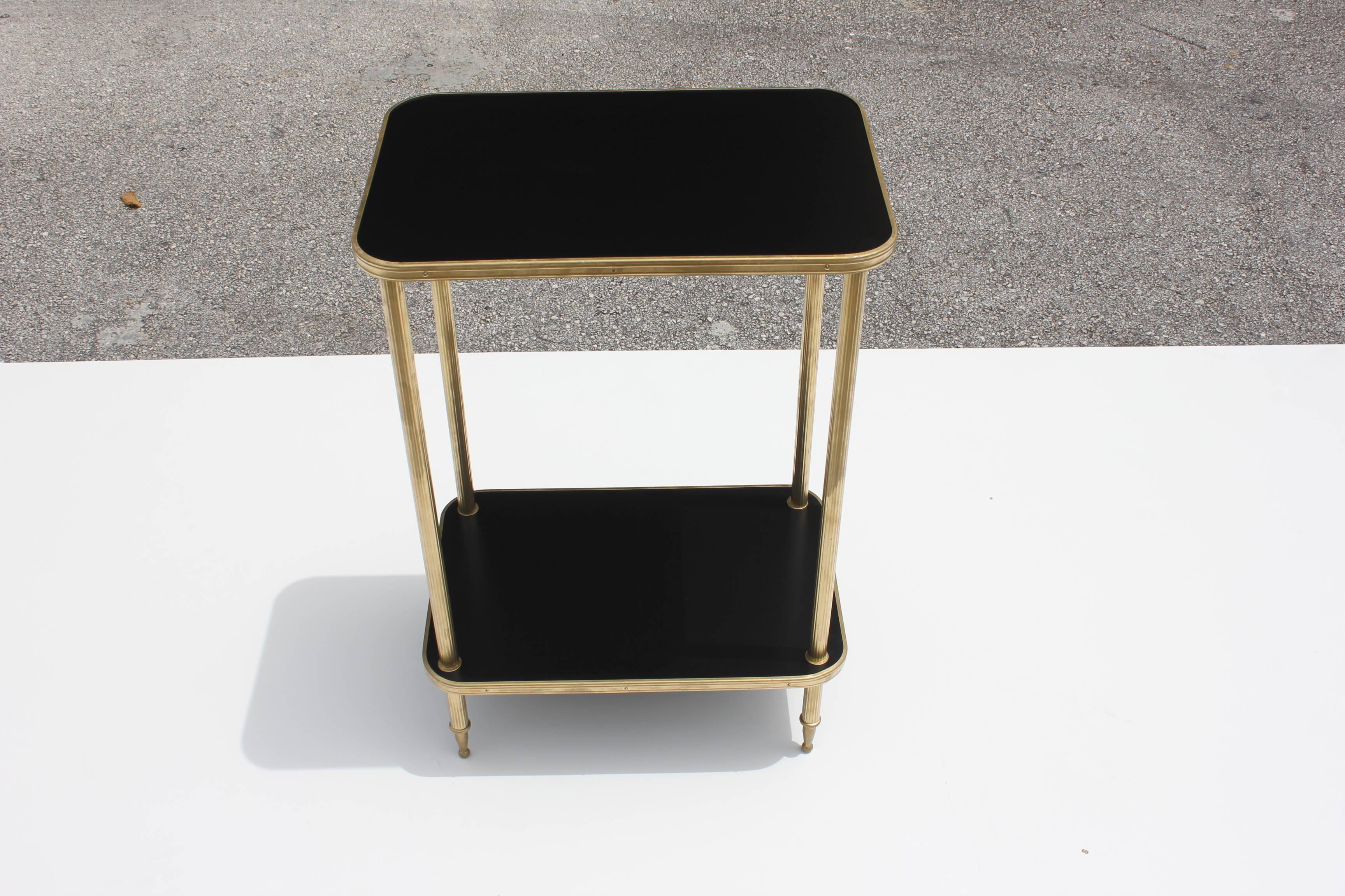 French Art Deco Side Table or End Table by Maison Jansen, circa 1940s 4