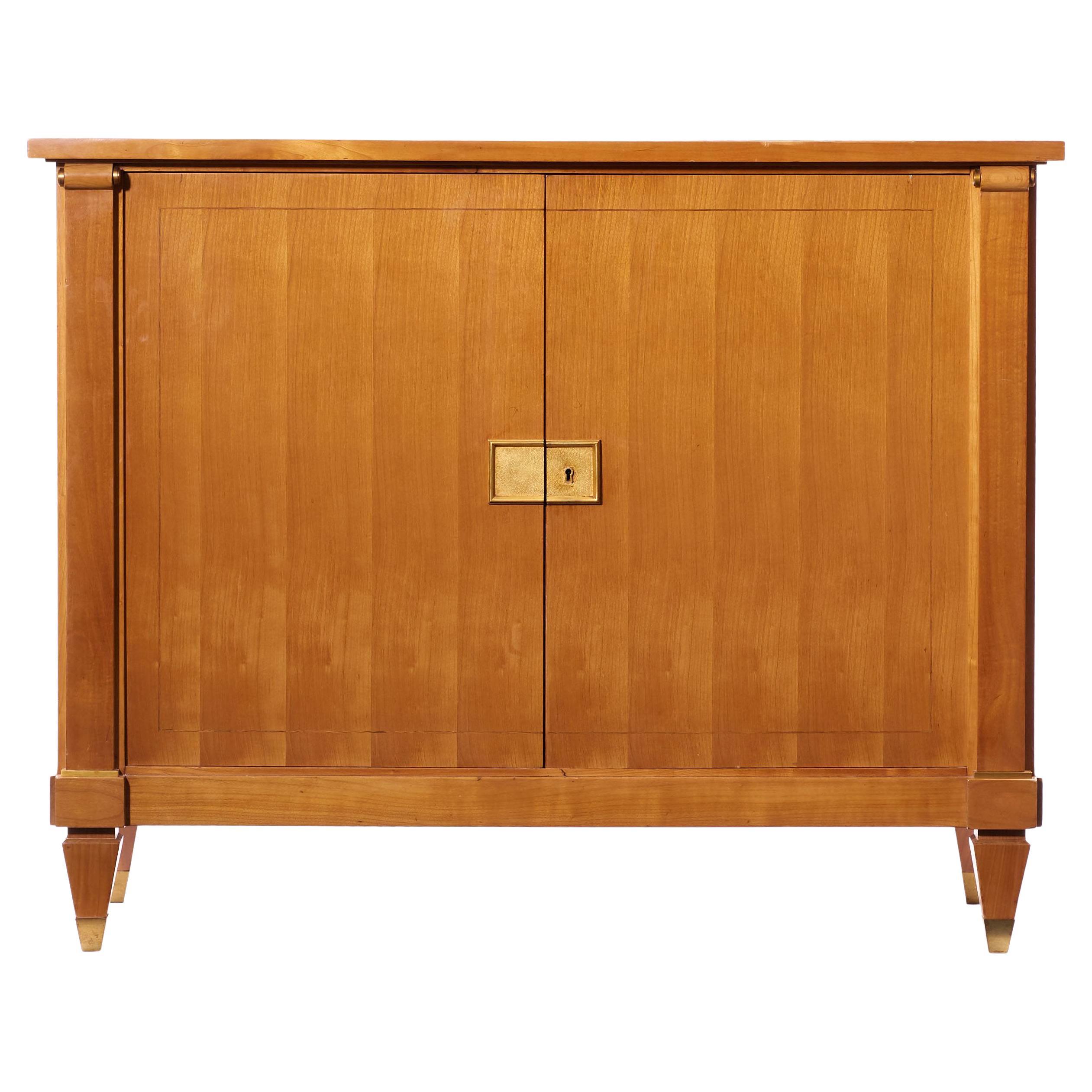 French Art Deco Sideboard / Buffet in Cherrywood by Maurice Rinck For Sale