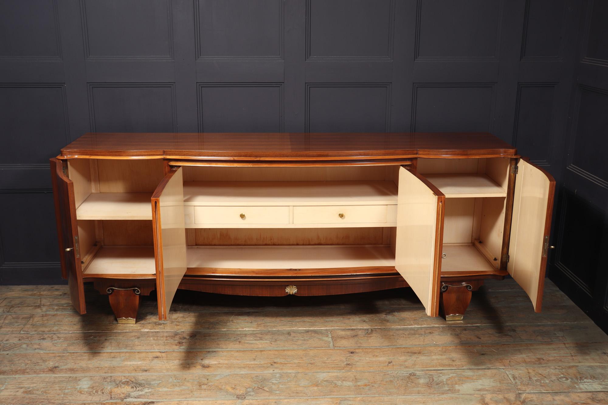 French Art Deco Sideboard by Jules Leleu For Sale 2