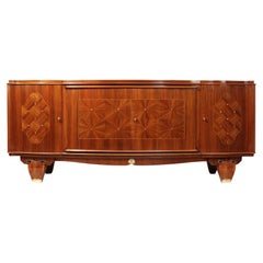 Französisches Art-déco-Sideboard von Jules Leleu