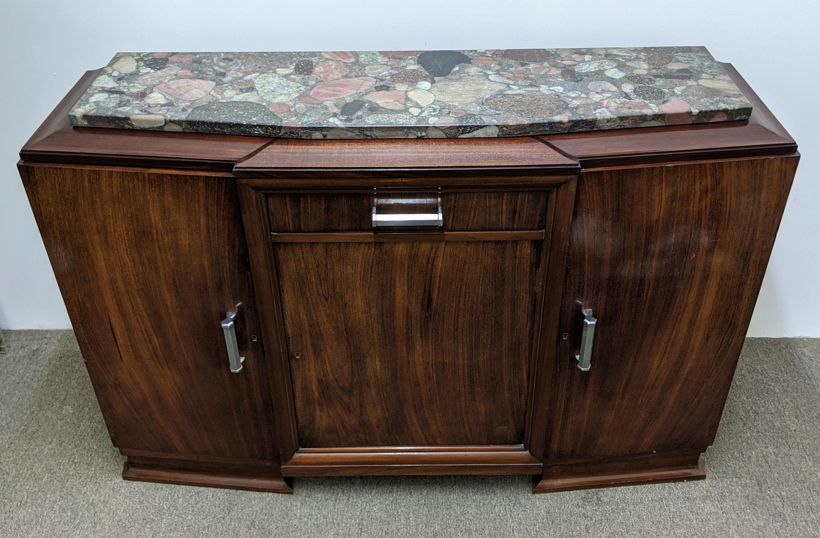 art deco credenza buffet