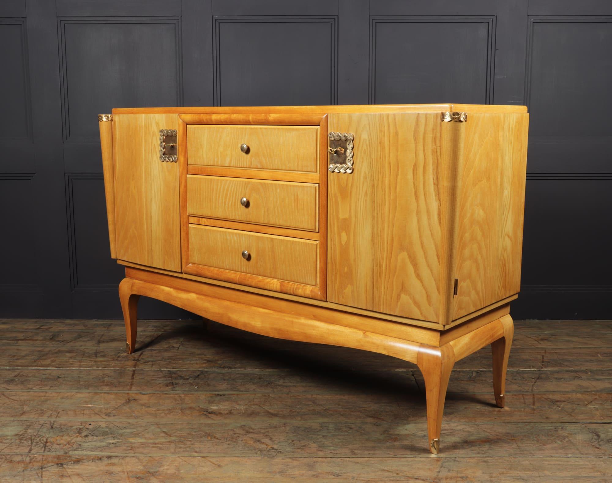 French Art Deco Sideboard in Cherry 9