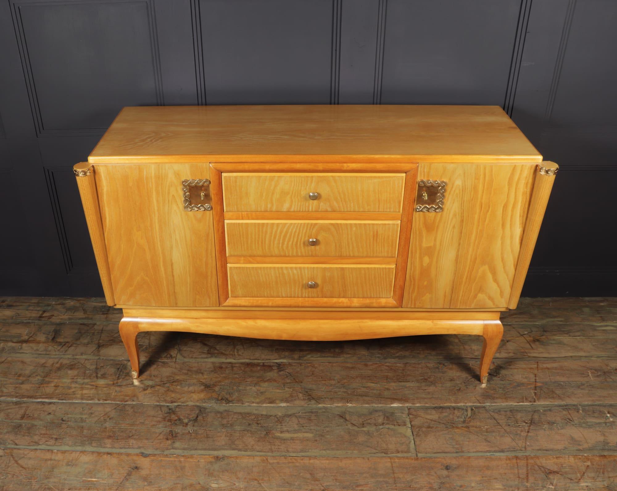 French Art Deco Sideboard in Cherry 1