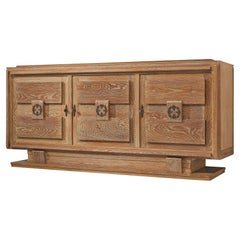 French Art Deco Sideboard in Oak