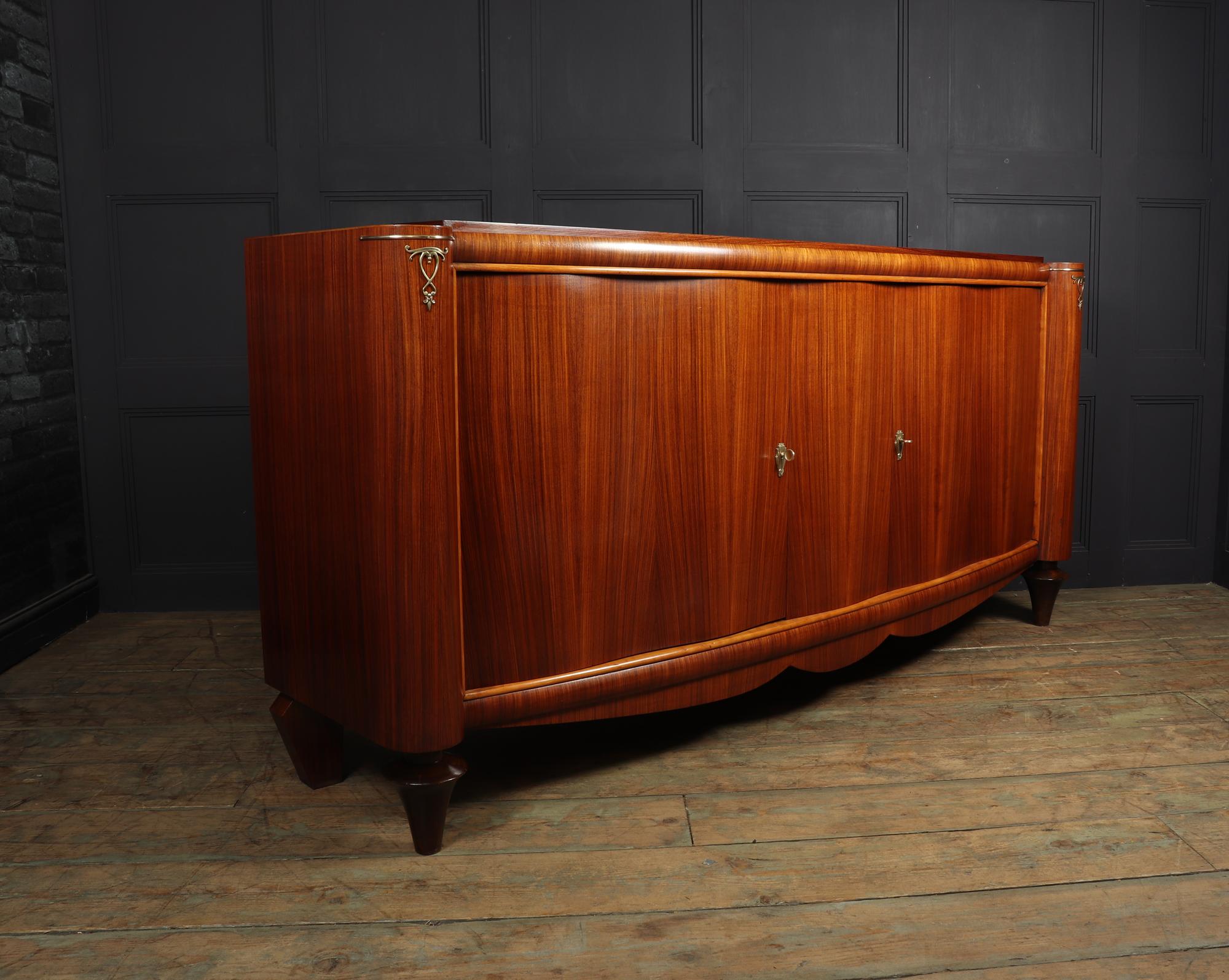 French Art Deco Sideboard in Palisander 7