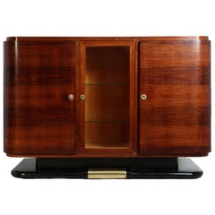 French Art Deco Sideboard in Rosewood, circa 1930