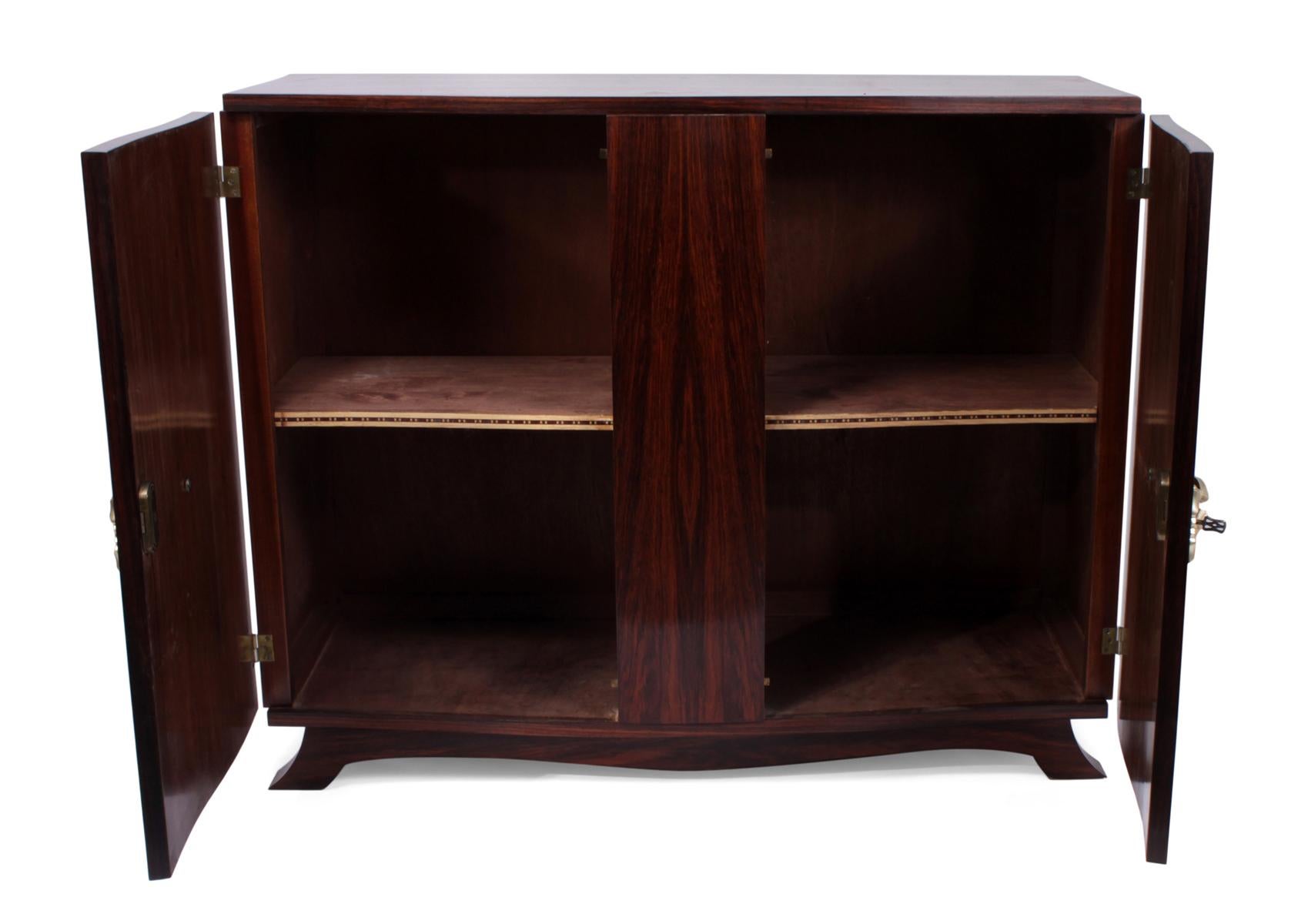 French Art Deco Sideboard in Rosewood, circa 1930 3
