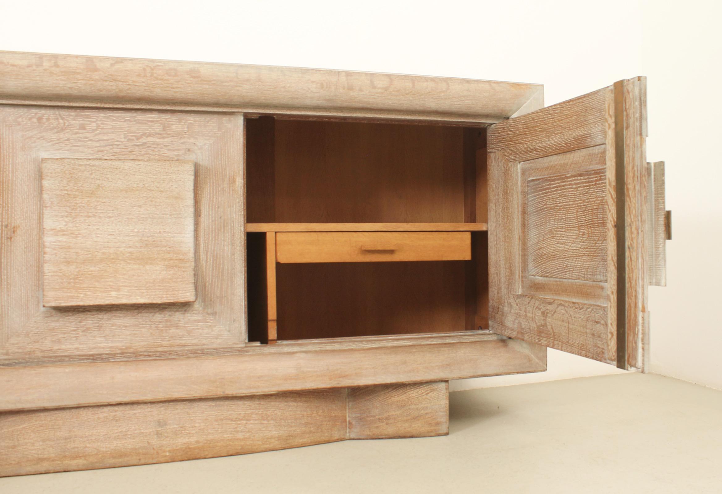 French Art Deco Sideboard in the Style of Charles Dudouyt, 1940's For Sale 5