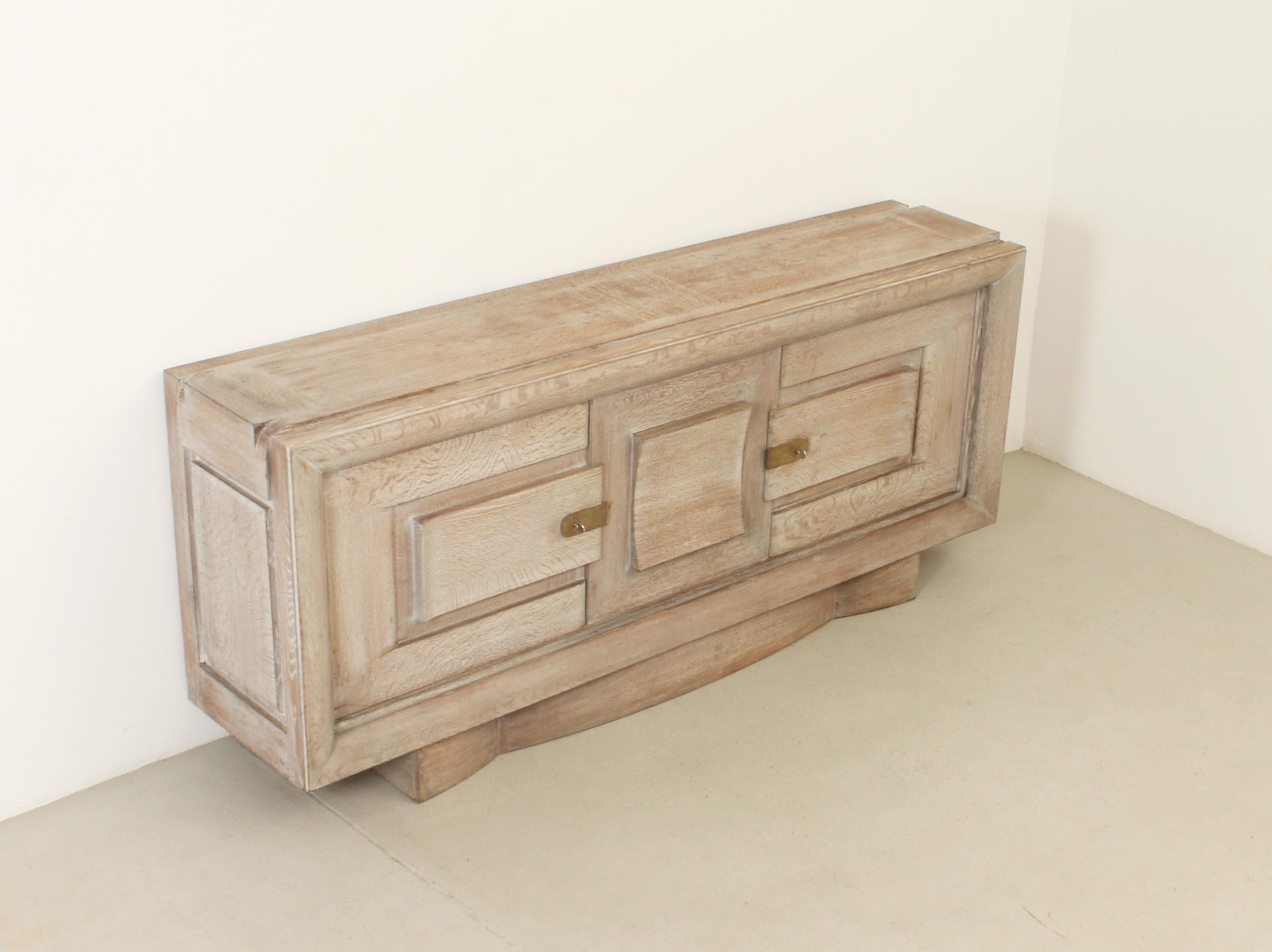 French Art Deco Sideboard in the Style of Charles Dudouyt, 1940's For Sale 10
