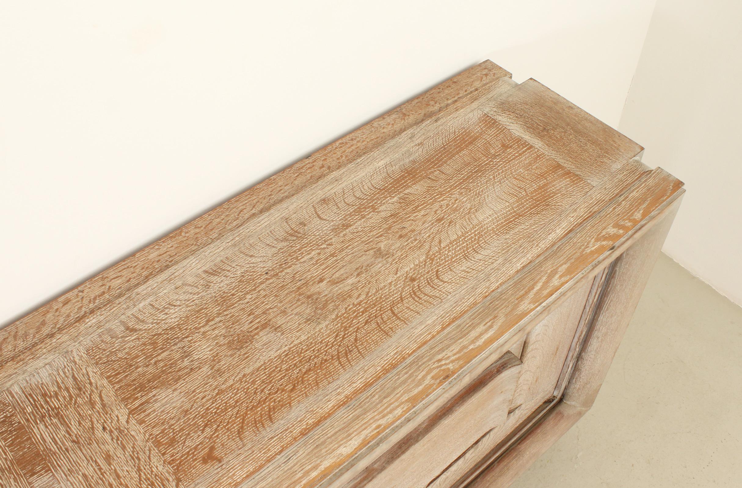 French Art Deco Sideboard in the Style of Charles Dudouyt, 1940's For Sale 2