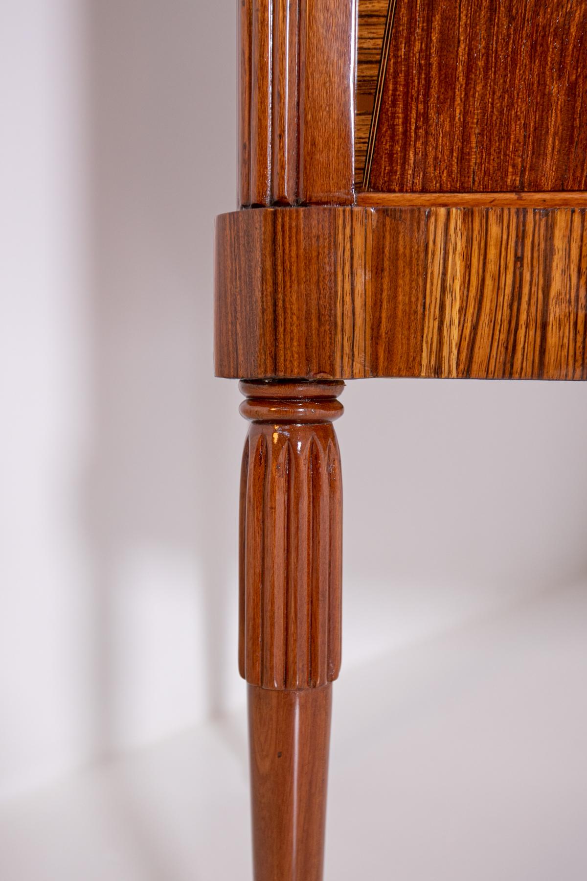 French Art Deco Sideboard in Various Woods, 1930s 7